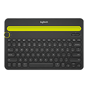 Logitech Keyboard KB K480 Bluetooth Multi-Device Black